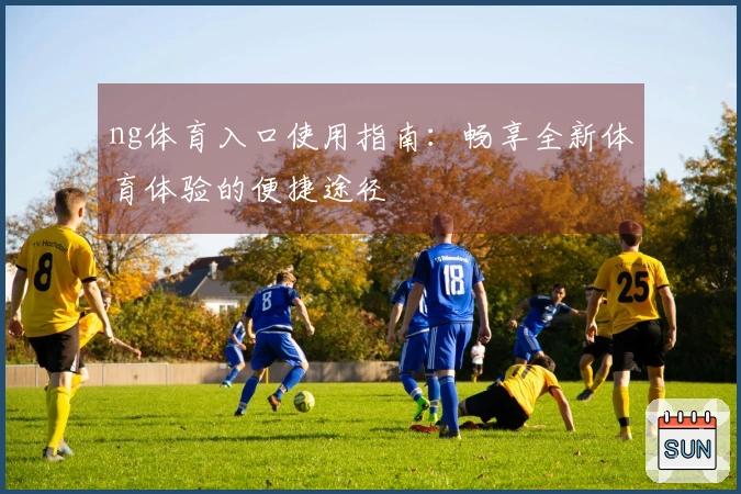 ng体育入口使用指南：畅享全新体育体验的便捷途径